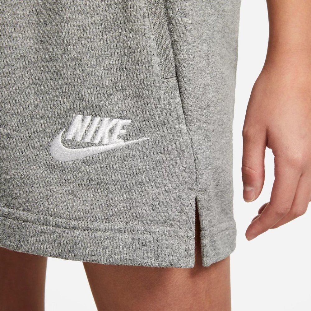 NWT Nike Girls' Sportswear Club French Terry Shorts - Picture 5 of 5